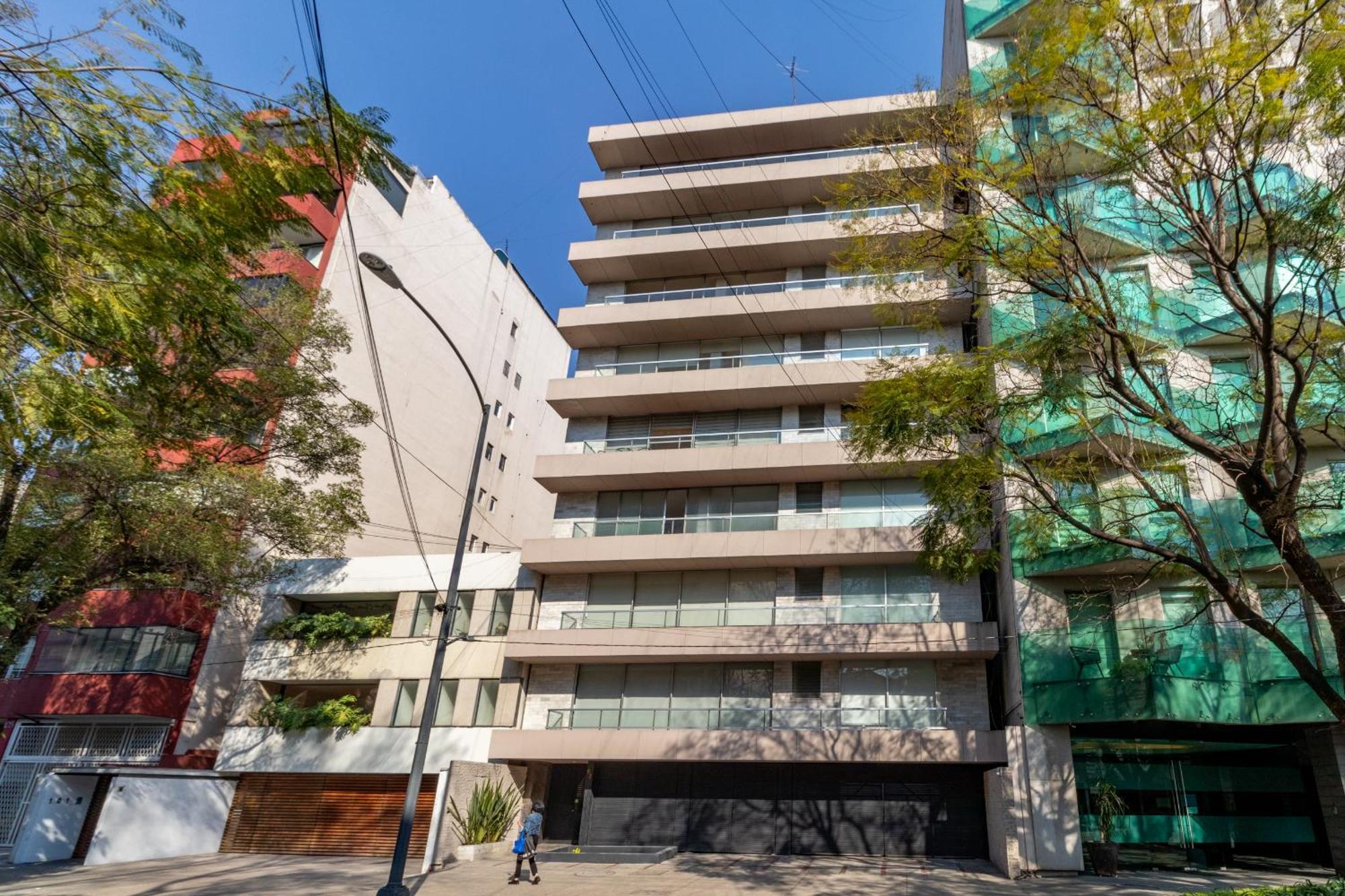メキシコシティ3Br Polanco Flat - Elevator- Parking- Laundryアパートメント エクステリア 写真